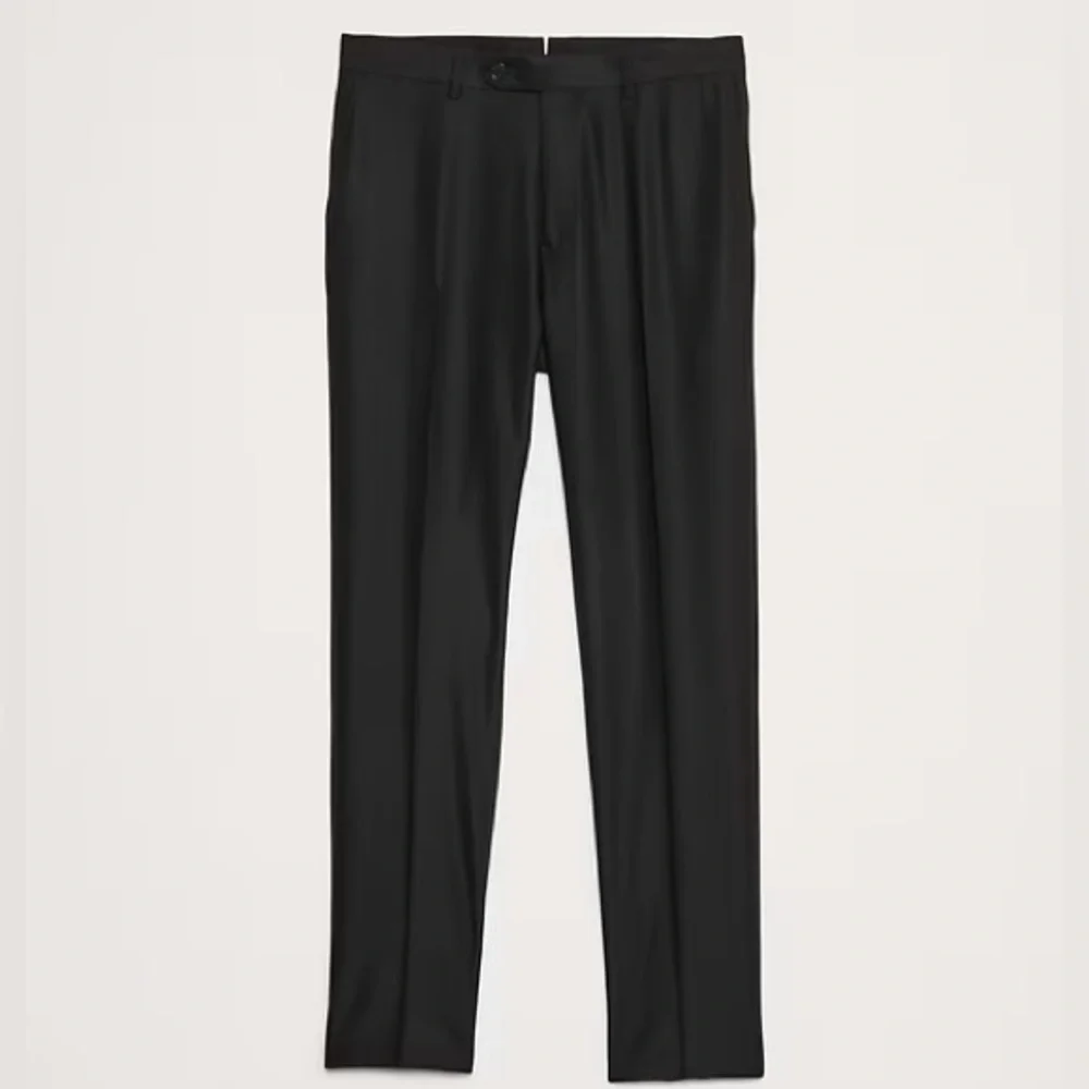 NWT! Banana Republic Black Signature Italian Hopsack Suit Pant - 🩷